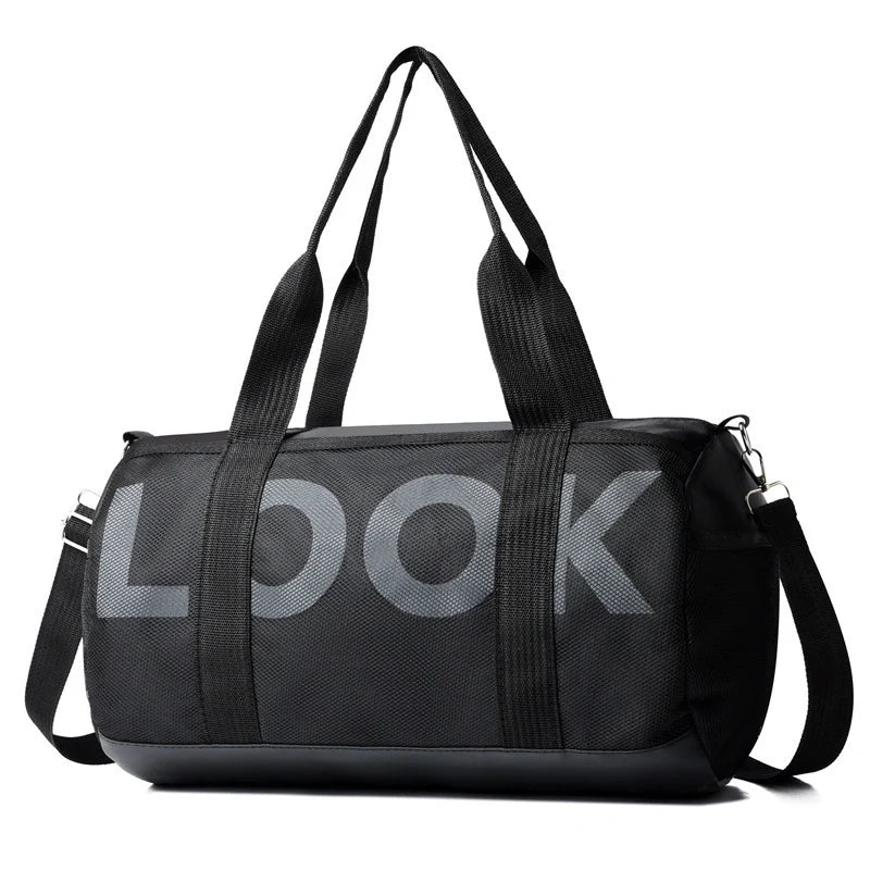 Travel Duffel Bag Water-Resistant Spacious Adjustable Padded Strap