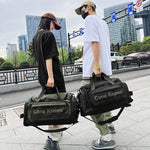 Travel Duffel Bag Water-Resistant Spacious Interior & Multiple Pockets