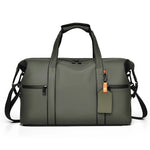 Travel Duffel Bag Waterproof Fabric Multiple Compartments Adjustable Strap