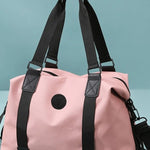Travel Duffel Bag Waterproof Multiple Pockets & Adjustable Straps