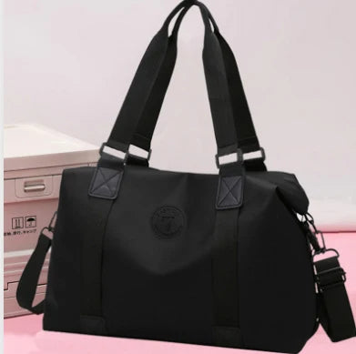 Travel Duffel Bag Waterproof Multiple Pockets & Adjustable Straps