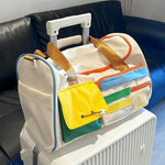 Travel Duffel Bag Weather-Resistant Spacious Multiple Pockets