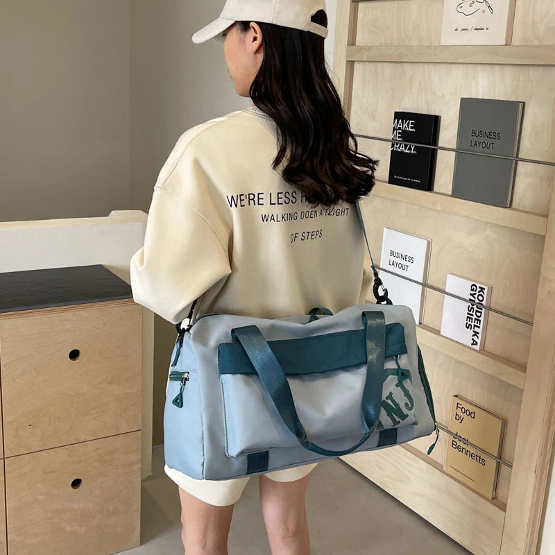 Travel Duffel Bag Weather-Resistant & Spacious Multiple Pockets
