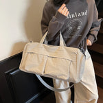 Travel Duffel Bag Weather-Resistant Spacious Multiple Pockets