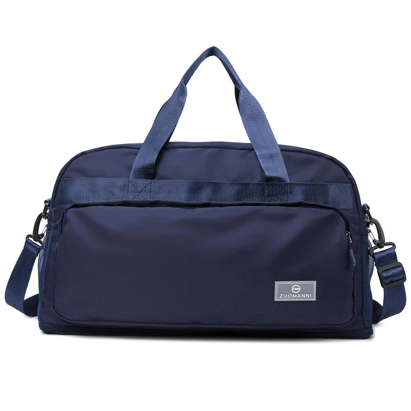 Travel Duffle Bag Foldable Water-Resistant Multiple Pockets