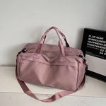 Travel Duffle Bag Spacious Water-Resistant Fabric Organized Pockets