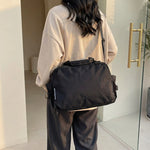 Travel Duffle Bag Structured Water-Resistant Multiple Pockets