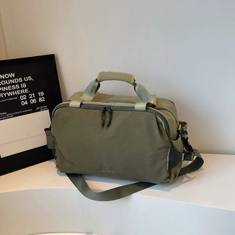 Travel Duffle Bag Structured Water-Resistant Multiple Pockets