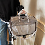 Travel Duffle Bag Water-Resistant Multi-Compartment Adjustable Shoulder Strap