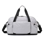 Travel Duffle Bag Water-Resistant Multi-Compartment Adjustable Strap & Dual Handles