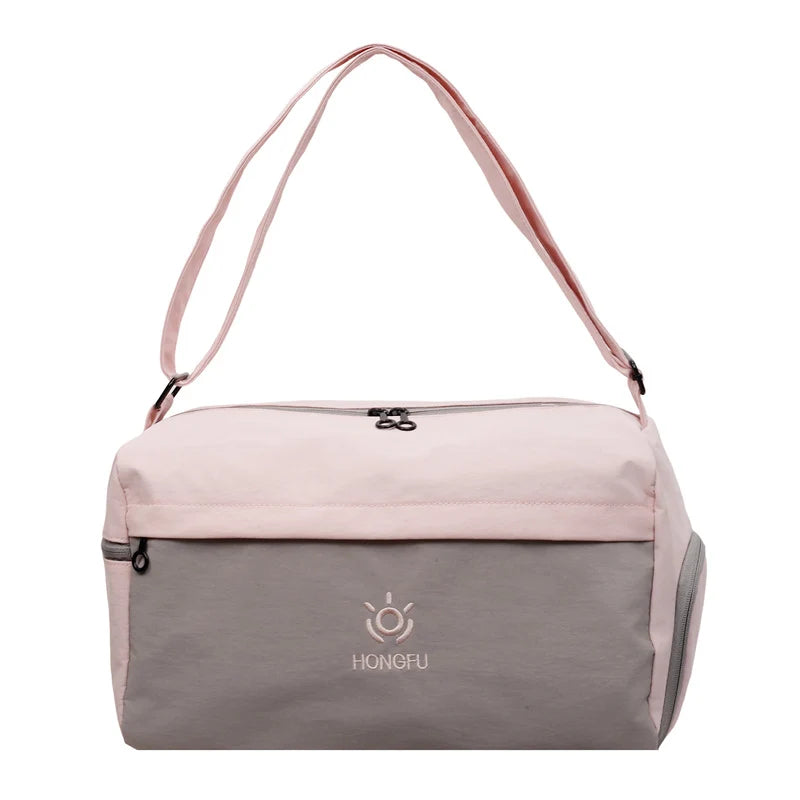 Travel Duffle Bag Water-Resistant & Multi-Compartment Padded Shoulder Strap