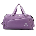 Travel Duffle Bag Water-Resistant Multi-Pocket Detachable Shoulder Strap