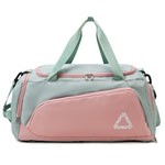 Travel Duffle Bag Water-Resistant Multi-Pocket Detachable Shoulder Strap