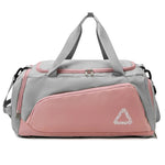Travel Duffle Bag Water-Resistant Multi-Pocket Detachable Shoulder Strap