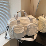 Travel Gym Bag Water-Resistant Multiple Compartments Adjustable Strap