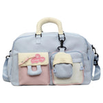Travel Handbag Multiple Compartments Padded Handles & Adjustable Strap