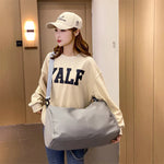 Travel Handbag Spacious Organizer Water-Resistant Dual Straps