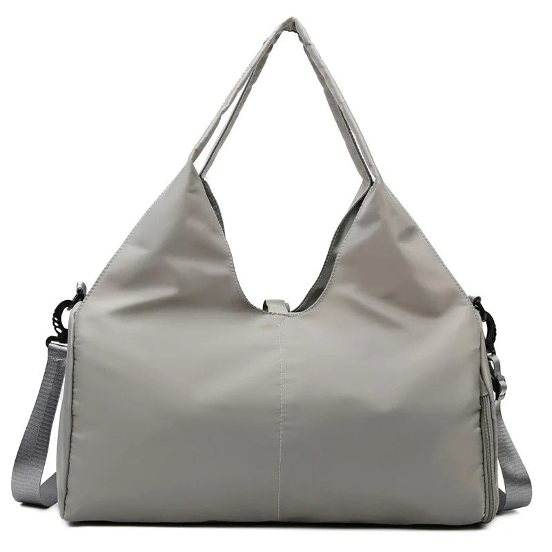 Travel Handbag Spacious Organizer Water-Resistant Dual Straps