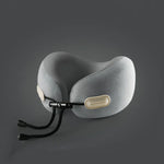 Travel Neck Pillow U-Shaped Memory Foam Compact & Lightweight