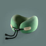 Travel Neck Pillow U-Shaped Memory Foam Compact & Lightweight