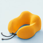 Travel Neck Pillow U-Shaped Memory Foam Lightweight