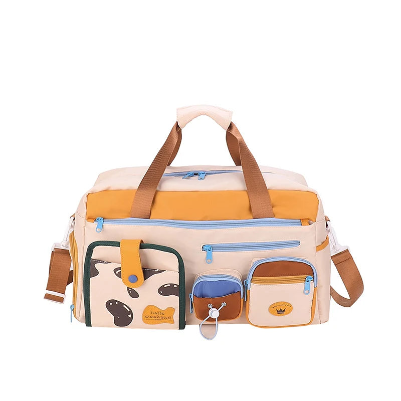 Travel Organizer Bag Water-Resistant Multi-Compartment Adjustable Strap