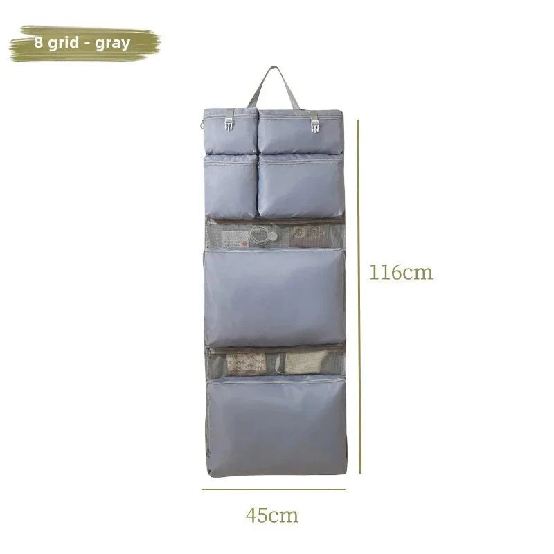 Travel Organizer Foldable Hanging Water-Repellent Multiple Compartments