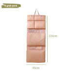 Travel Organizer Foldable Hanging Water-Repellent Multiple Compartments