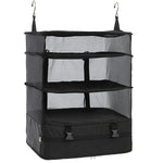 Travel Organizer Hanging 3 Compartments Foldable Water-Repellent