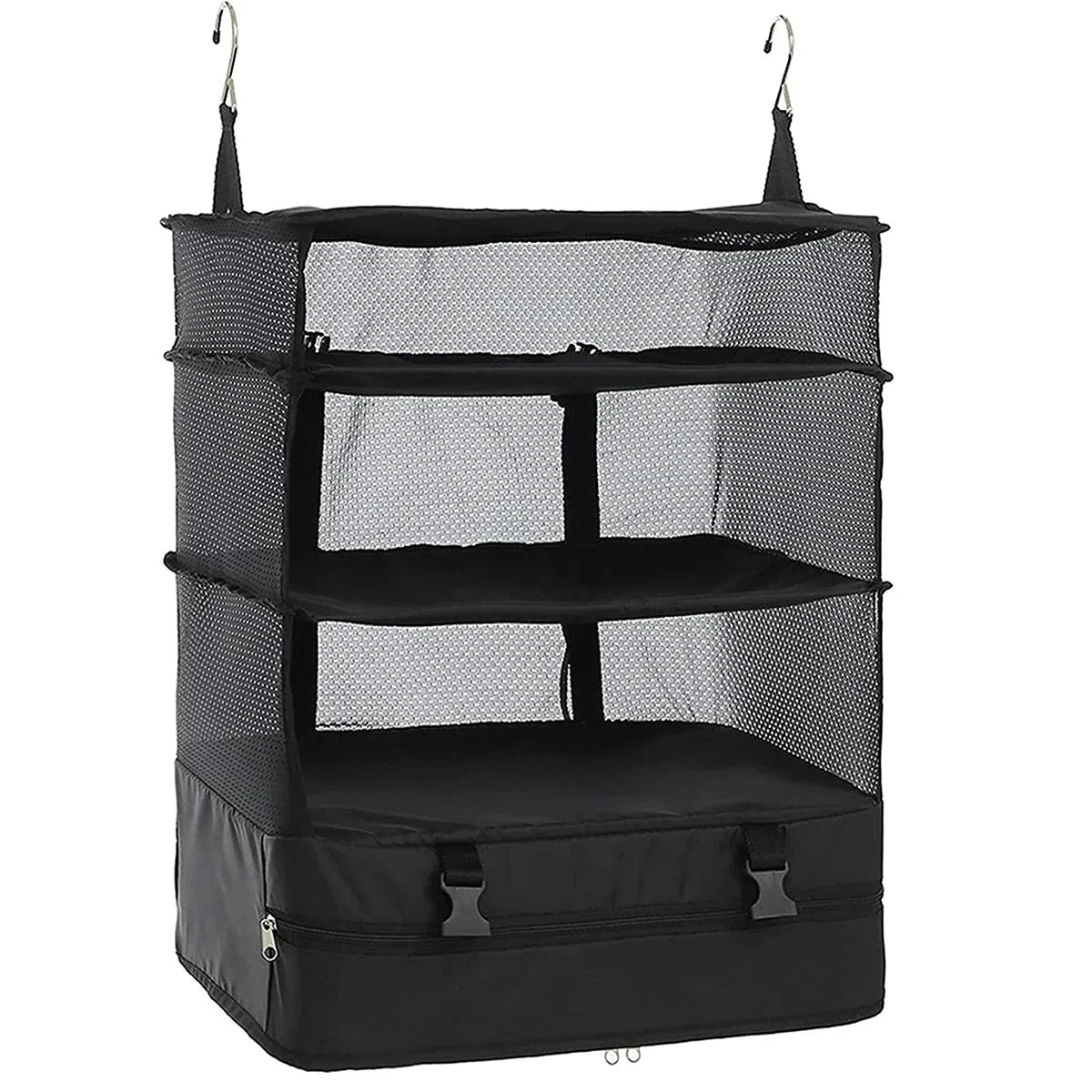 Travel Organizer Hanging 3 Compartments Foldable Water-Repellent