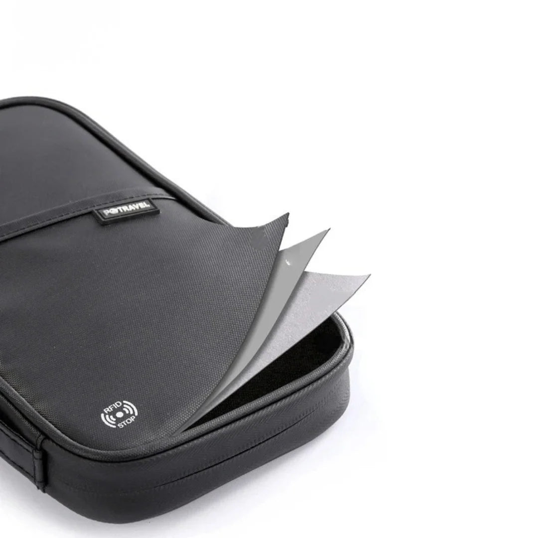Travel Passport Organizer RFID-Blocking Multiple Slots