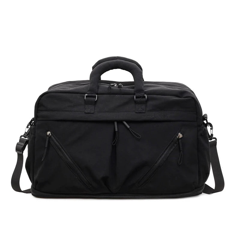 Travel Tote Water-Resistant Spacious Zippered Pockets