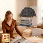 Travel Vacuum Bag Set Cordless Pump 15 Bags