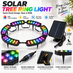 Tree Ring Landscape Light Seven-Color RGB Modular 360°