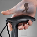Trekking Poles Carbon Fiber Adjustable Length & External Lock