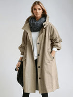 Trench Coat Women’s Relaxed Fit Transitional Layering
