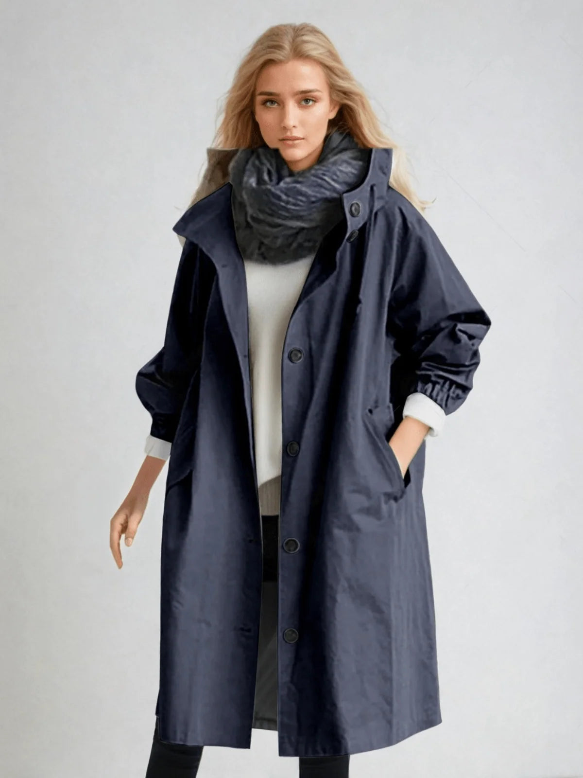 Trench Coat Women’s Relaxed Fit Transitional Layering
