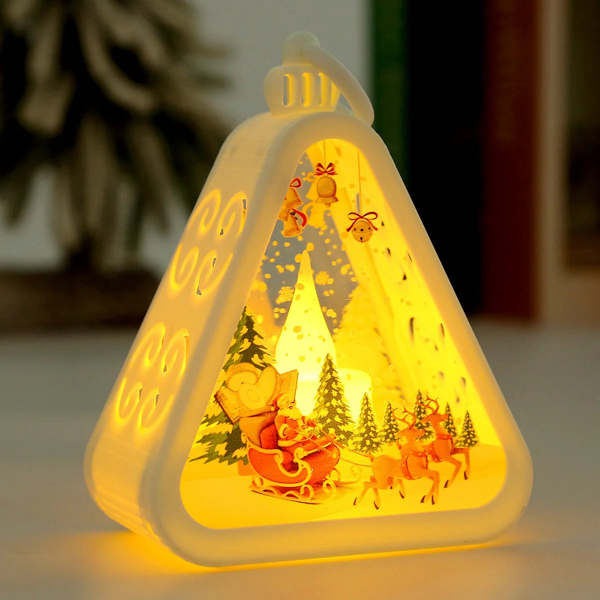 Triangle LED Lamp Soft Warm Lighting