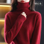 Turtleneck Sweater 100% Cashmere Lightweight Fitted Silhouette