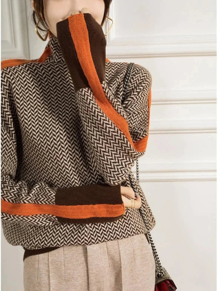 Turtleneck Sweater Cashmere Soft Warm