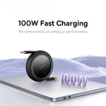USB-C Charging Cable Retractable 6A Fast Charging