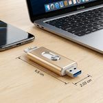 USB Flash Drive USB 3.0 Type-C OTG Adapter