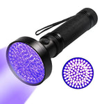 UV Flashlight 100 LED 395nm Aluminum Body