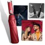 Umbrella 10-Rib Windproof Extra-Large Canopy & LED Light