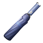 Umbrella 10-Rib Windproof Extra-Large Canopy & LED Light