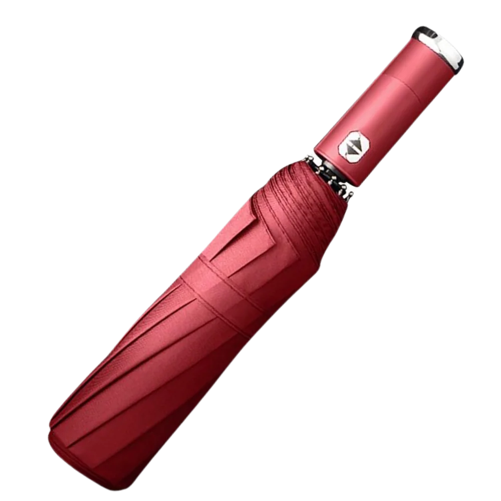Umbrella 10-Rib Windproof Extra-Large Canopy & LED Light