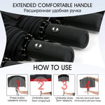 Umbrella Reversible Double-Layer Canopy Automatic Open UV Protection