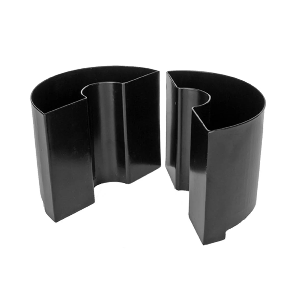 Umbrella Table Planter Galvanized Steel Two-Piece Set