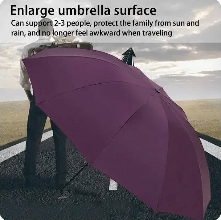 Umbrella Windproof & Waterproof 130cm Canopy