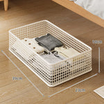 Under-Bed Storage Basket Metal Wire Breathable Open-Grid